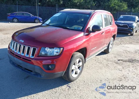 2015 Jeep Compass Sport из США, поврежденный, VIN 1C4NJCBA4FD177968